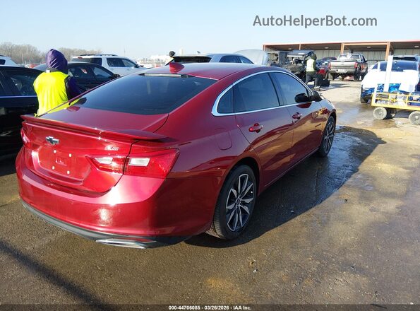 1G1ZG5ST7NF146948 2022 CHEVROLET MALIBU Red უკანა მარჯვენა