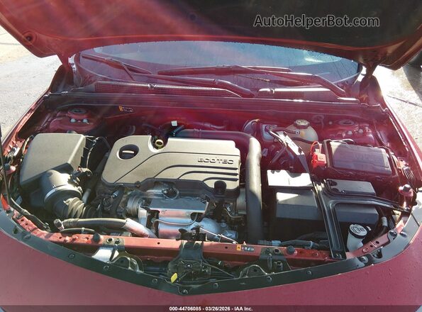 1G1ZG5ST7NF146948 2022 CHEVROLET MALIBU Red უკანა ხედი