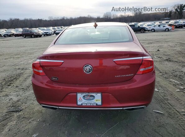 1G4ZP5SS1KU124302 2019 BUICK LACROSSE Red 