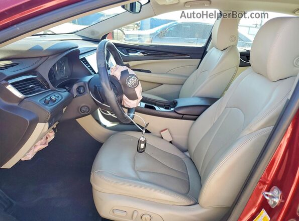 1G4ZP5SS3KU104245 2019 BUICK LACROSSE Red Front interior view