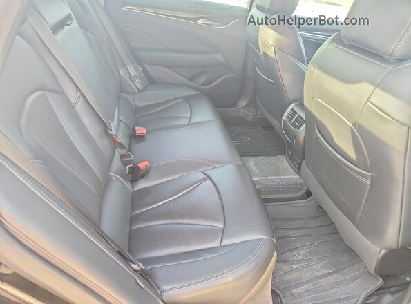 1G4ZS5SS4KU109307 2019 BUICK LACROSSE Black Rear seats view