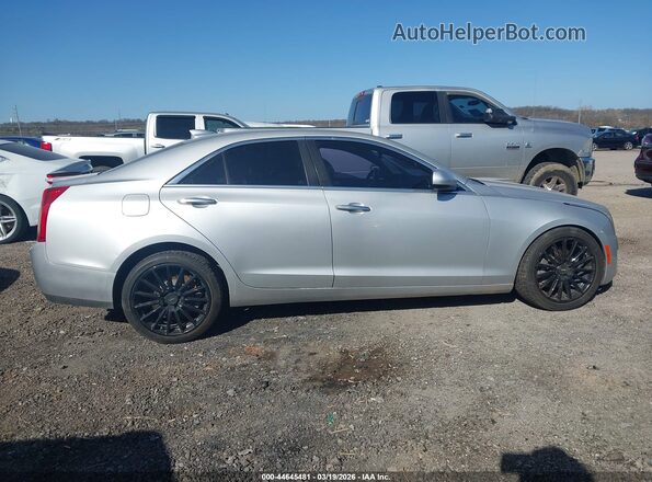 1G6AA5RX8J0176877 2018 CADILLAC ATS Серебряный Вид задней части салона