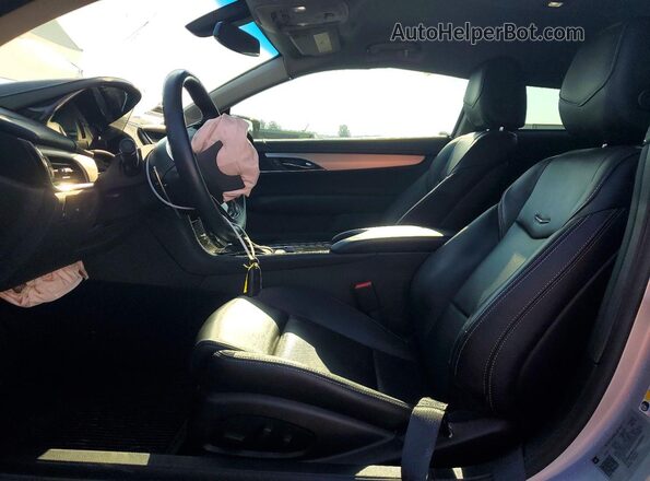 1G6AB1RX2K0130985 2019 CADILLAC ATS Silver Widok wnętrza z przodu