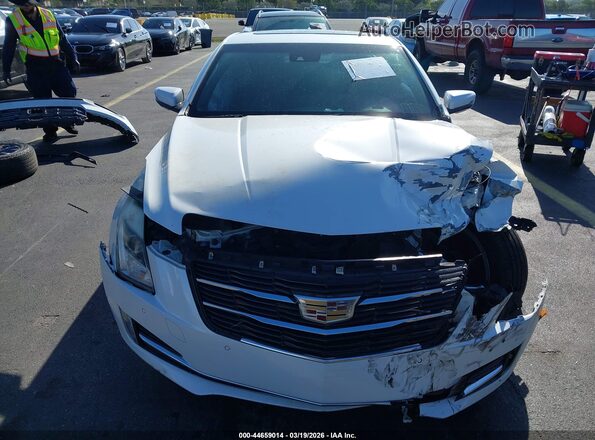 1G6AB1RX8H0176877 2017 CADILLAC ATS Белый Вид щитка приборов