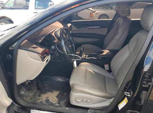 1G6AF5SX4J0140731 2018 CADILLAC ATS Black Вид салону спереду
