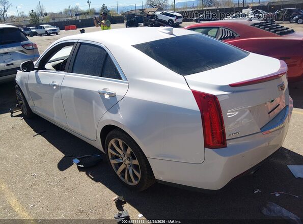 1G6AF5SX8J0131272 2018 CADILLAC ATS Белый Задняя левая четверть