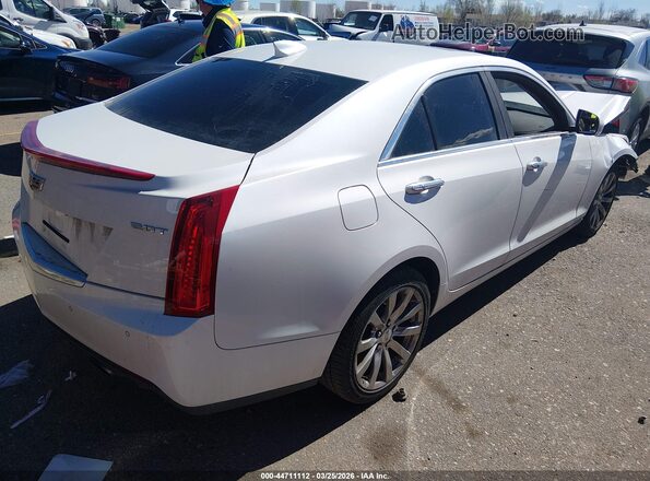 1G6AF5SX8J0131272 2018 CADILLAC ATS Белый Задняя правая четверть