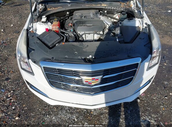 1G6AG5RXXG0110175 2016 CADILLAC ATS White უკანა ხედი