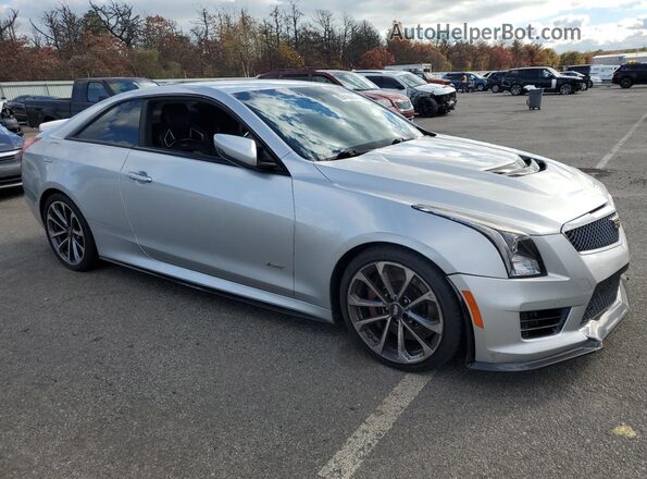 1G6AN1RY3G0111014 2016 CADILLAC ATS-V Silver Front right