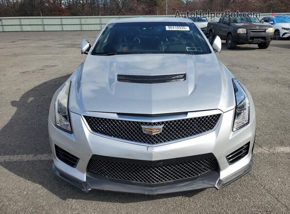 1G6AN1RY3G0111014 2016 CADILLAC ATS-V Silver Front view