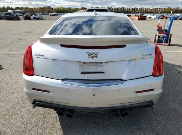 1G6AN1RY3G0111014 2016 CADILLAC ATS-V Silver Rear view