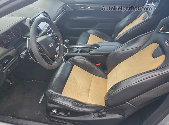 1G6AN1RY3G0111014 2016 CADILLAC ATS-V Silver Front interior view