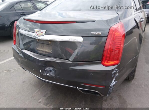 1G6AR5SS3G0105358 2016 CADILLAC CTS Gray Vista frontal