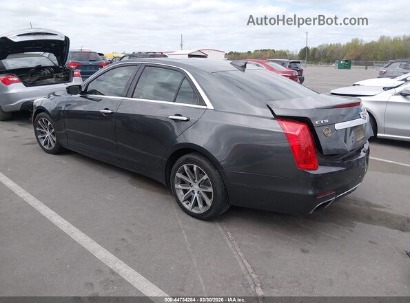 1G6AR5SS3G0105358 2016 CADILLAC CTS Gray Trasero izquierdo
