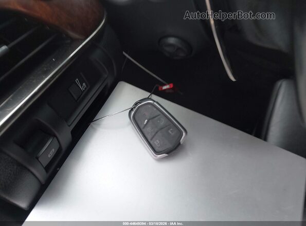 1G6AR5SS8J0185568 2018 CADILLAC CTS Gray Widok deski rozdzielczej