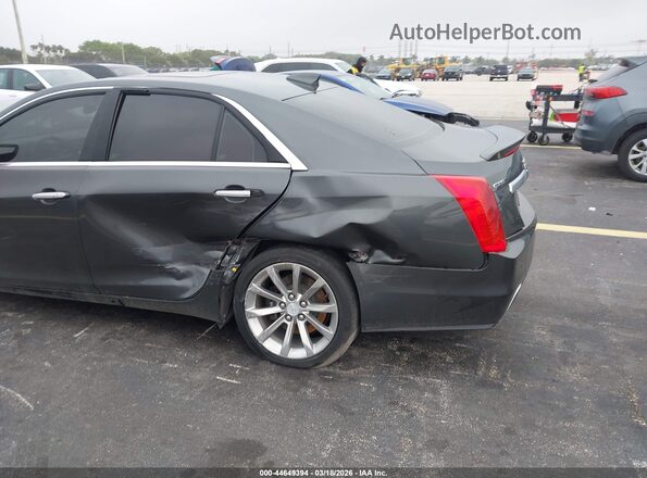 1G6AR5SS8J0185568 2018 CADILLAC CTS Gray Widok z przodu