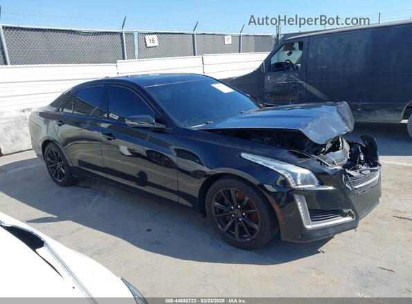 1G6AR5SS8K0103422 2019 CADILLAC CTS Black Widok wnętrza z tyłu