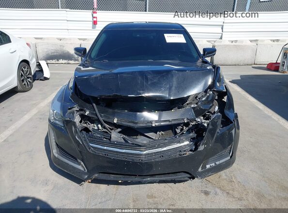 1G6AR5SS8K0103422 2019 CADILLAC CTS Black Widok zestawu wskaźników