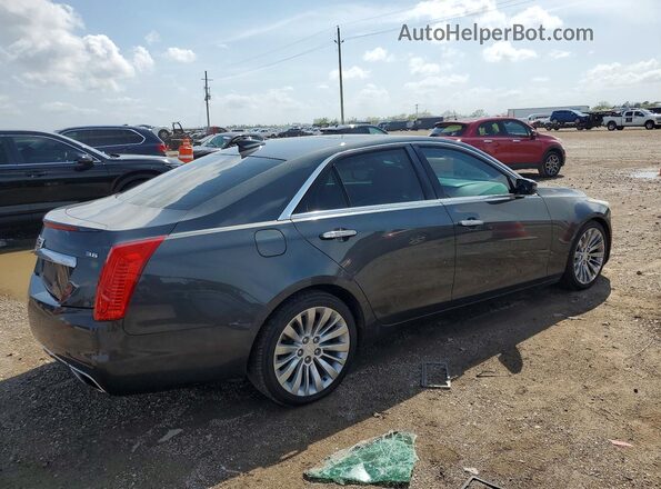 1G6AS5SS8G0118143 2016 CADILLAC CTS Серый Задняя правая четверть