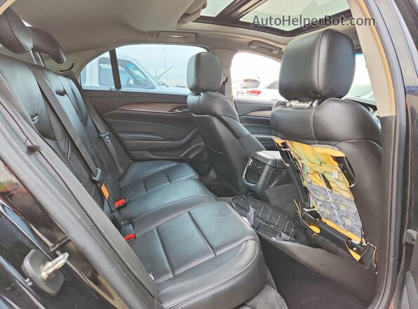 1G6AX5SS6G0131443 2016 CADILLAC CTS Black Widok tylnych siedzeń