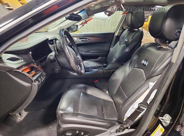 1G6AX5SS9H0214561 2017 CADILLAC CTS Black Вид салону спереду