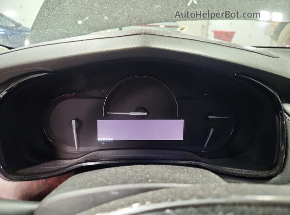 1G6AX5SS9H0214561 2017 CADILLAC CTS Black Вид щитка приладів