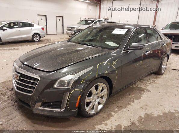 1G6AX5SX6G0197678 2016 CADILLAC CTS Gray Przód lewy