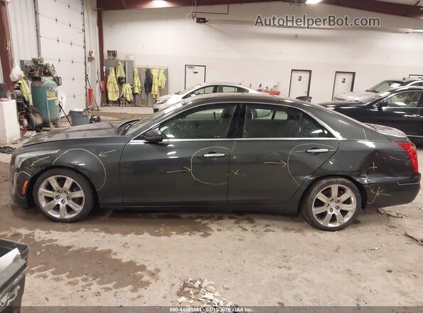 1G6AX5SX6G0197678 2016 CADILLAC CTS Gray Widok wnętrza 360 stopni