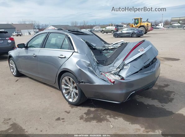 1G6AX5SX8K0130119 2019 CADILLAC CTS Серый Задняя левая четверть