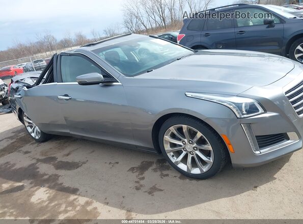 1G6AX5SX8K0130119 2019 CADILLAC CTS Серый Вид задней части салона