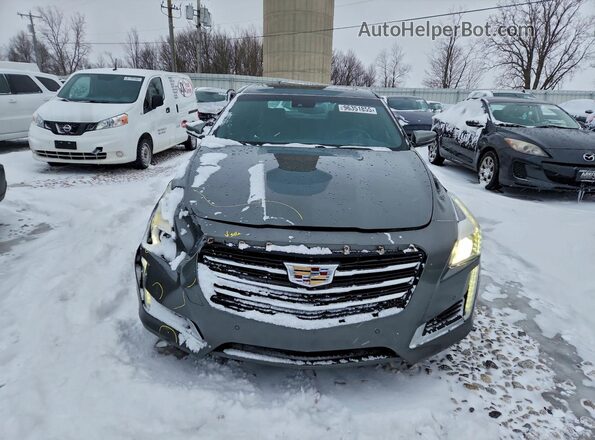 1G6AY5SS0G0134075 2016 CADILLAC CTS Gray Вид спереду
