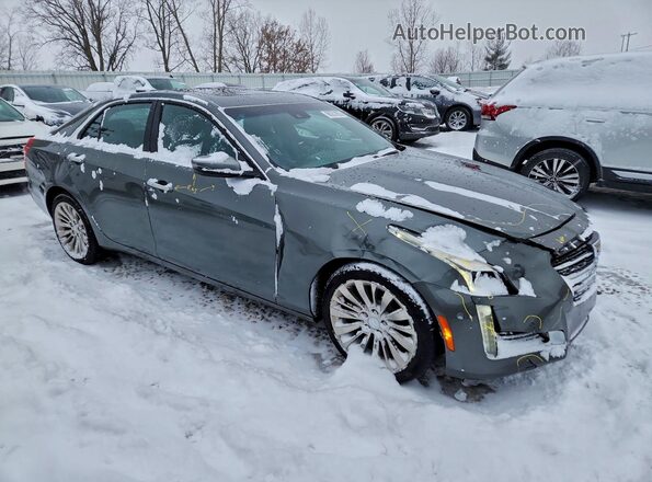 1G6AY5SS0G0134075 2016 CADILLAC CTS Gray Передня права чверть