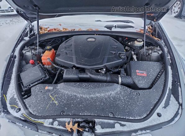 1G6AY5SS0G0134075 2016 CADILLAC CTS Gray Вид задньої частини салону