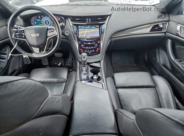 1G6AY5SS0G0134075 2016 CADILLAC CTS Gray Вид панелі приладів