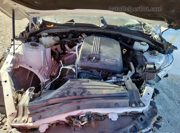 1G6DA5RK8L0130695 2020 CADILLAC CT4 White Rear interior view