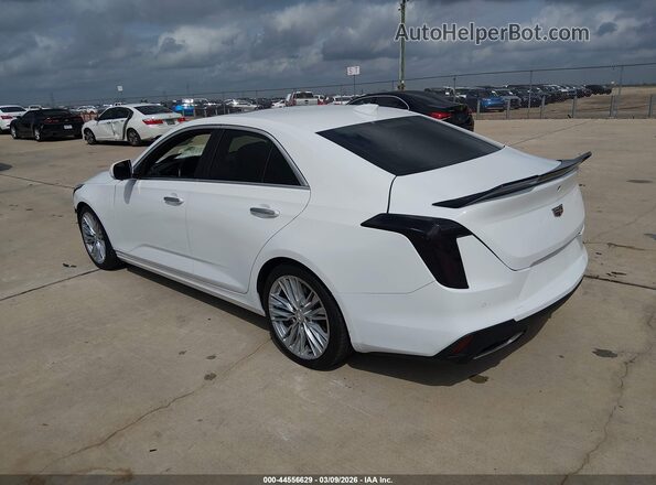 1G6DB5RK1P0129620 2023 CADILLAC CT4 White Հետևի ձախ