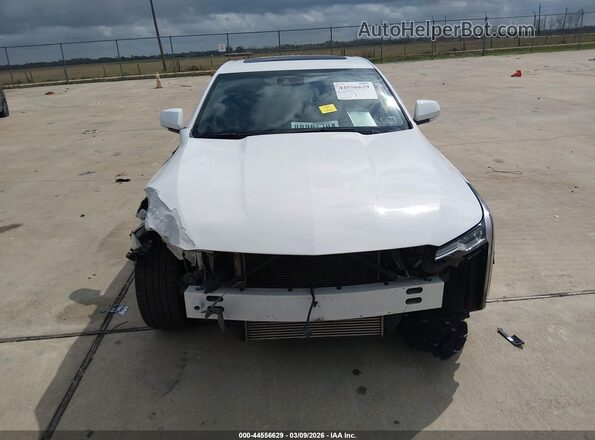 1G6DB5RK1P0129620 2023 CADILLAC CT4 White Սարքավորումների վահանակի տեսք