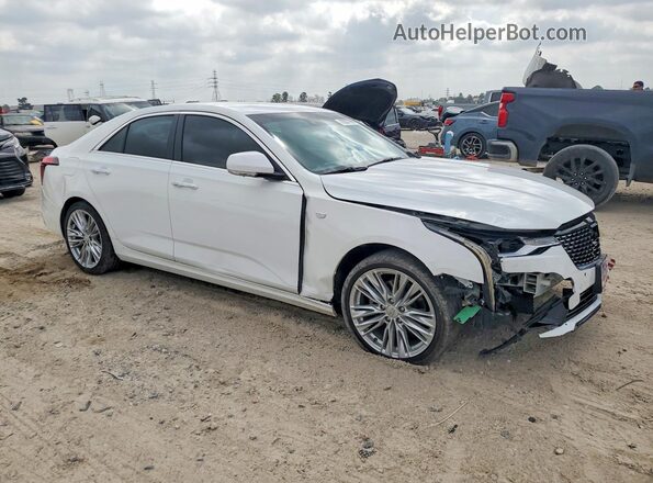 1G6DB5RK1R0113436 2024 CADILLAC CT4 Белый Передняя правая четверть