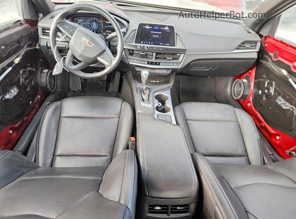 1G6DB5RK2N0121619 2022 CADILLAC CT4 Красный Вид панели приборов