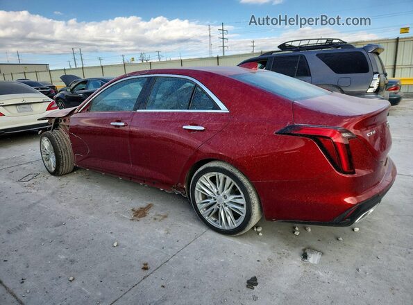 1G6DB5RK2N0121619 2022 CADILLAC CT4 Красный Задняя левая четверть