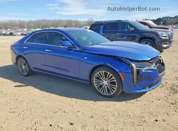 1G6DB5RK2P0115466 2023 CADILLAC CT4 Синий Передняя правая четверть