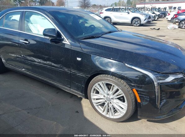 1G6DB5RK9P0127985 2023 CADILLAC CT4 Black Դիմացի տեսք