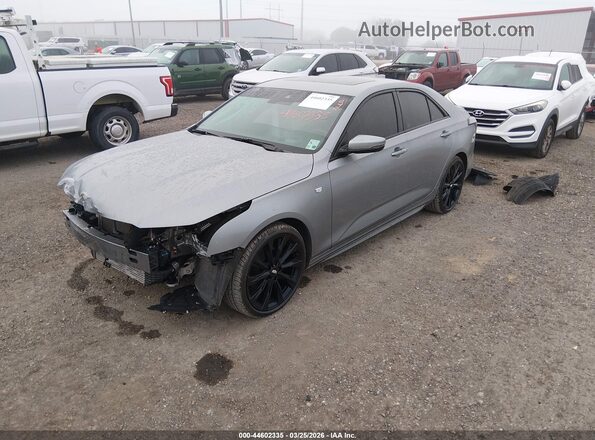 1G6DC5RK4P0122125 2023 CADILLAC CT4 Gray Vista tres cuartos delantera izquierda