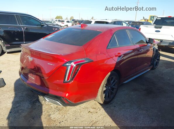 1G6DC5RK7P0118599 2023 CADILLAC CT4 Maroon Задня права чверть