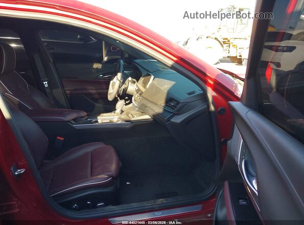 1G6DC5RK7P0118599 2023 CADILLAC CT4 Maroon Вид салону спереду