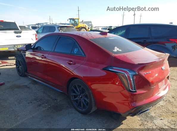 1G6DC5RK7P0118599 2023 CADILLAC CT4 Maroon Задня ліва чверть