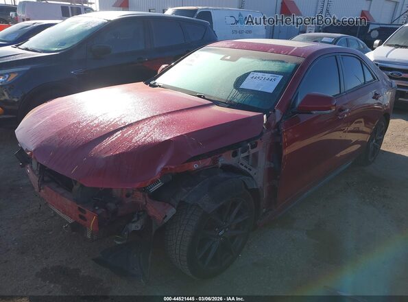 1G6DC5RK7P0118599 2023 CADILLAC CT4 Maroon Передня ліва чверть