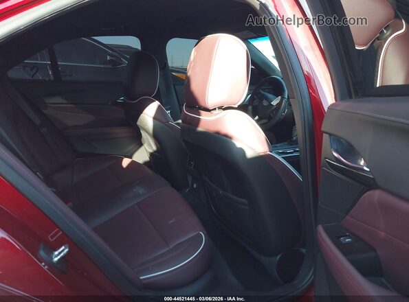 1G6DC5RK7P0118599 2023 CADILLAC CT4 Maroon Вид наклейки з VIN-кодом