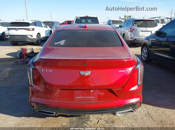 1G6DC5RK7P0118599 2023 CADILLAC CT4 Maroon 