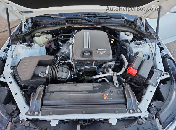 1G6DC5RK9M0147856 2021 CADILLAC CT4 White უკანა სალონის ხედი